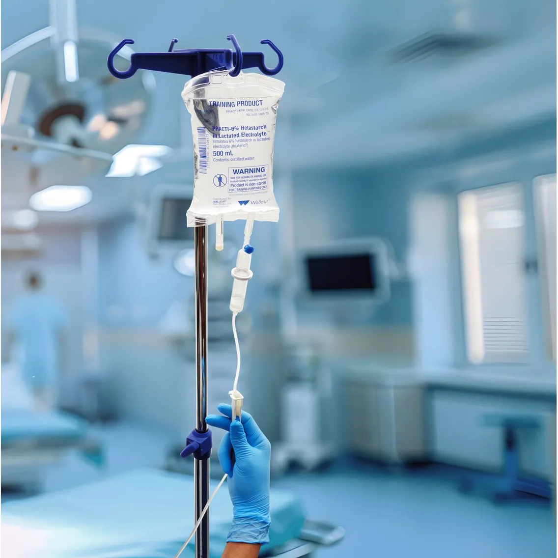 IV sedation setup